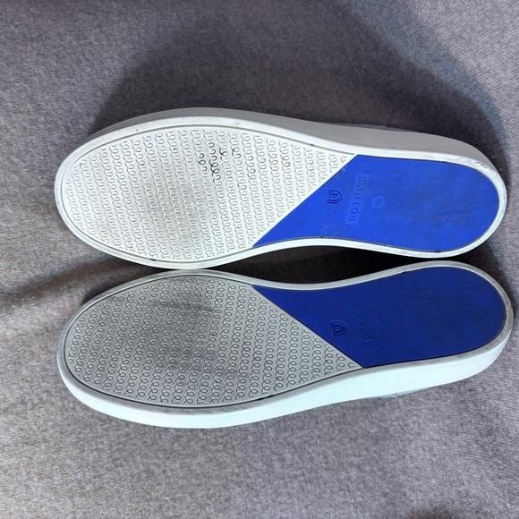 ROTHY’s Sz 10 The Original Slip-On Loafers Rubber Sole Machine Washable in Grey - Picture 7 of 11